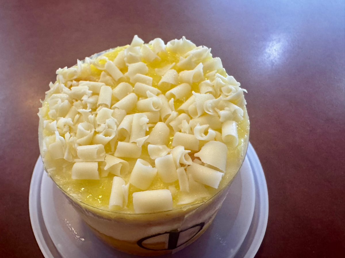 Pineapple Genoise Coconut Glazed Cake