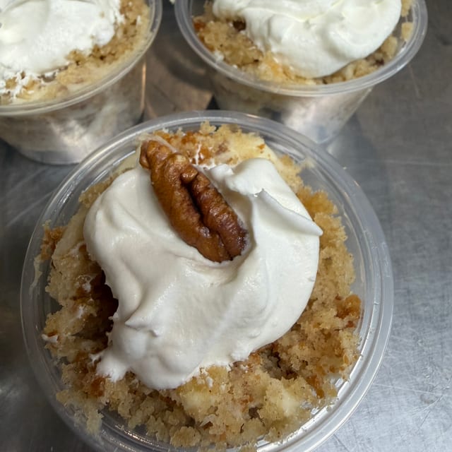 Pineapple Banana Pecan Delight.