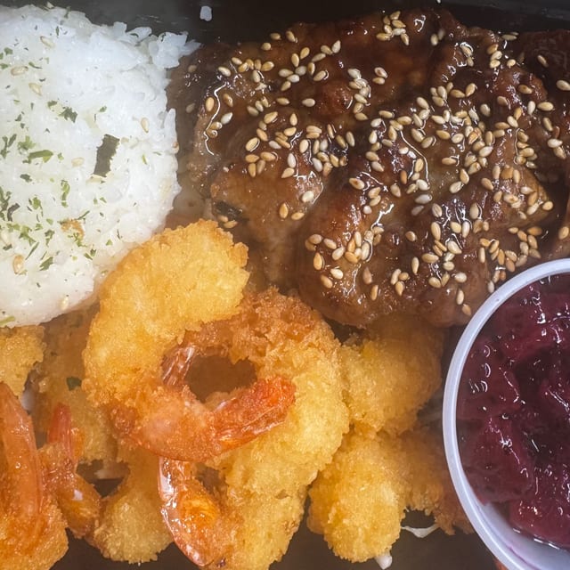 Surf n Turf Bento.