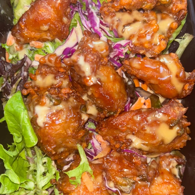 Mochiko Chicken Salad.