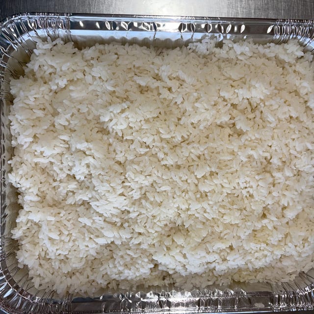 Full Pan White Rice.