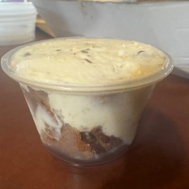 Butter Banana Mousse Delight.