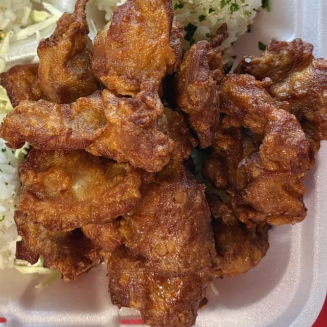 Full Pan Mochiko Chicken.
