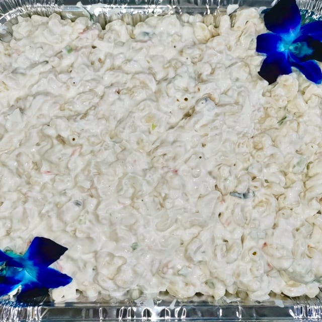 Full Pan Mac Salad.