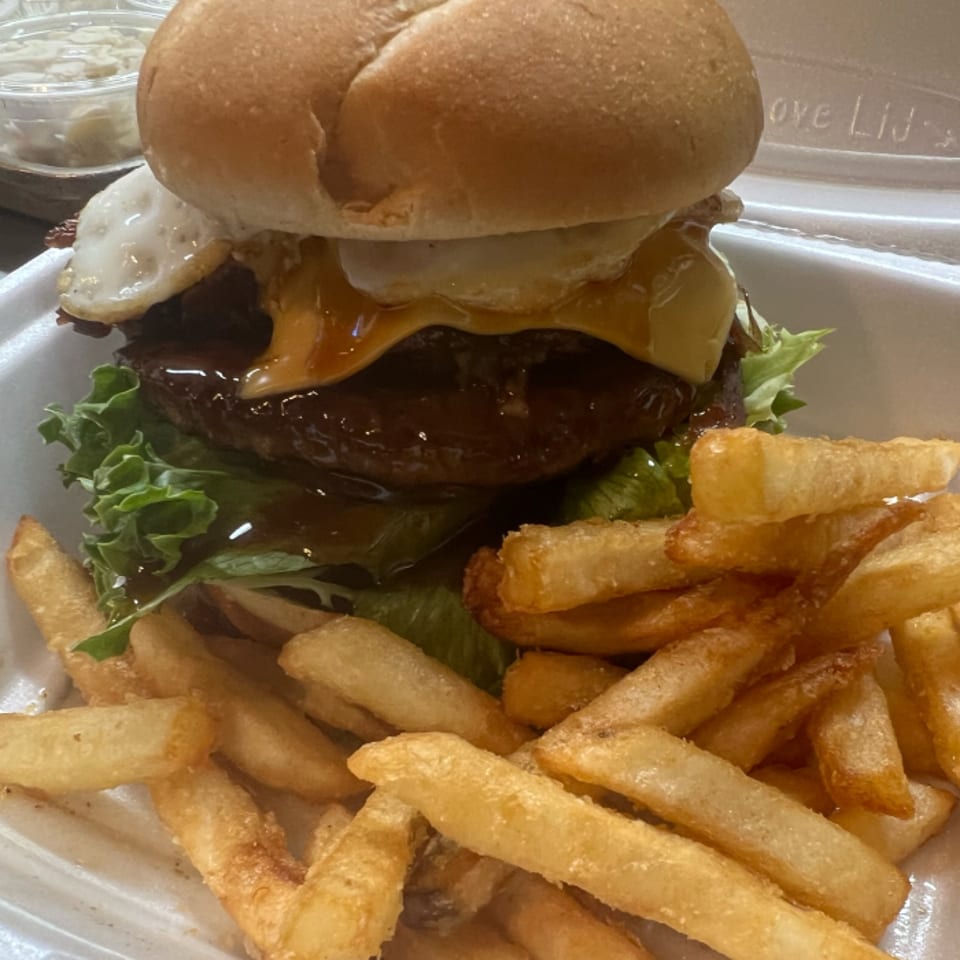 Indulge in Our Hamburger